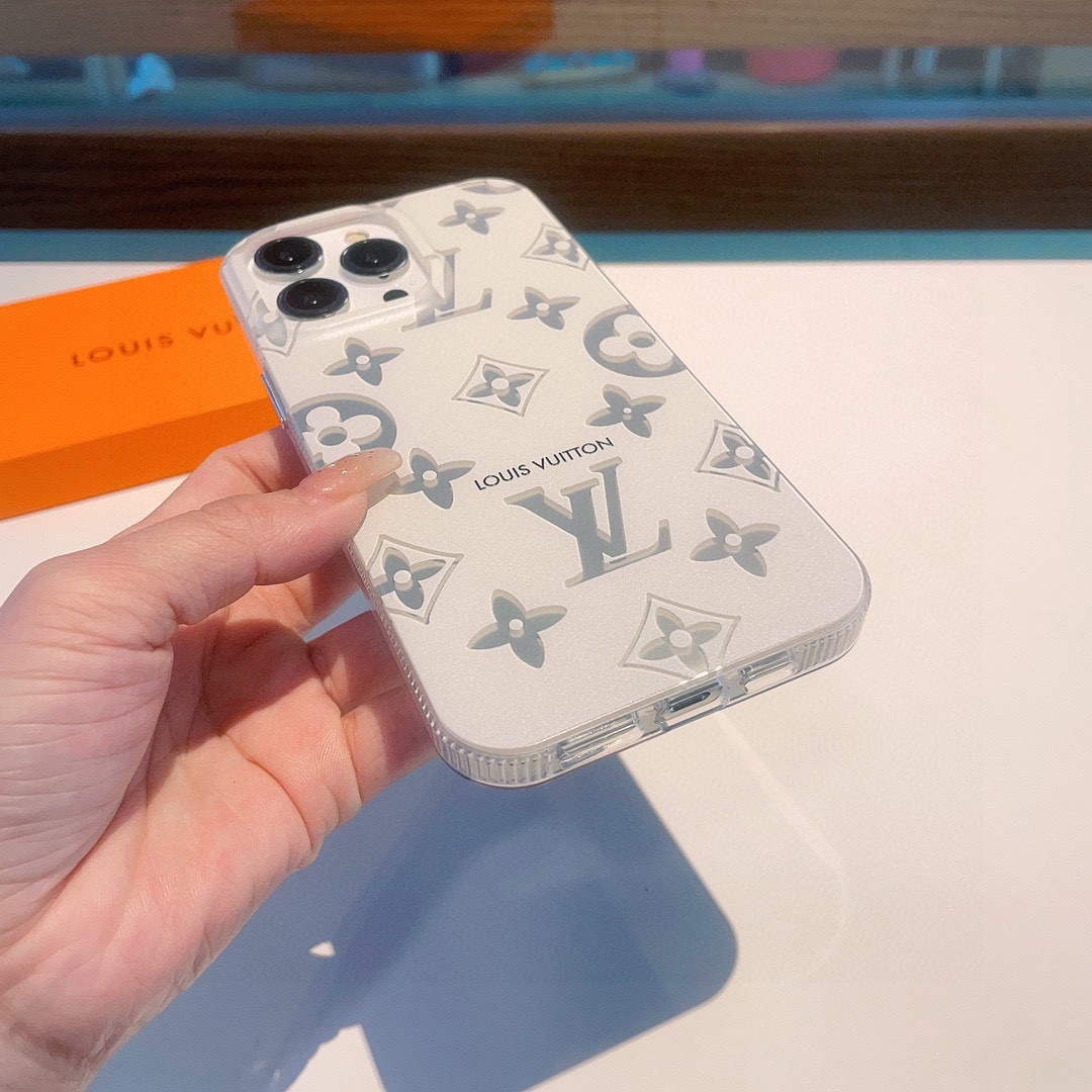 Louis Vuitton Apple Iphone Leather Premium Deluxe Phone Case L20148