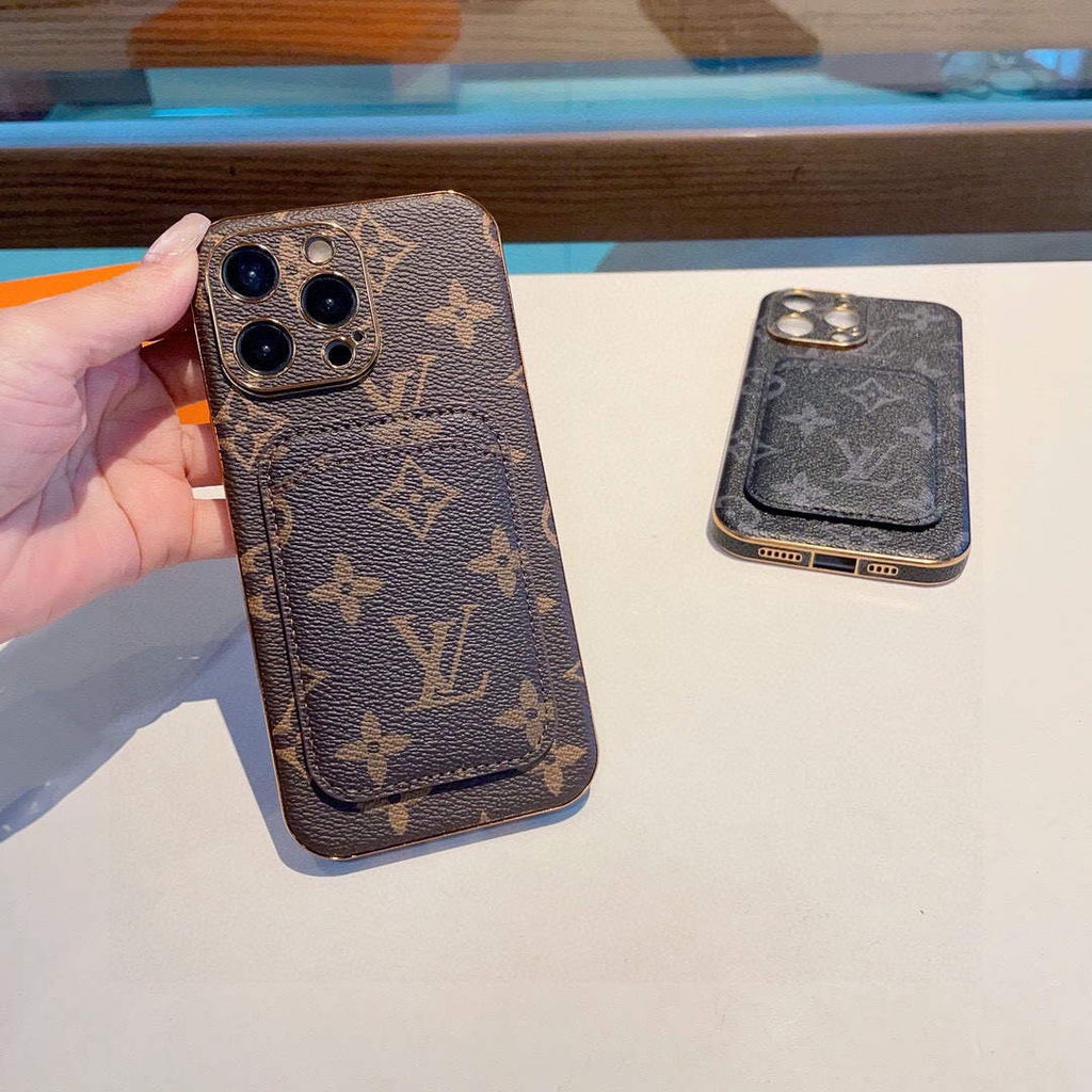 Louis Vuitton Apple Iphone Leather Premium Deluxe Phone Case L20149
