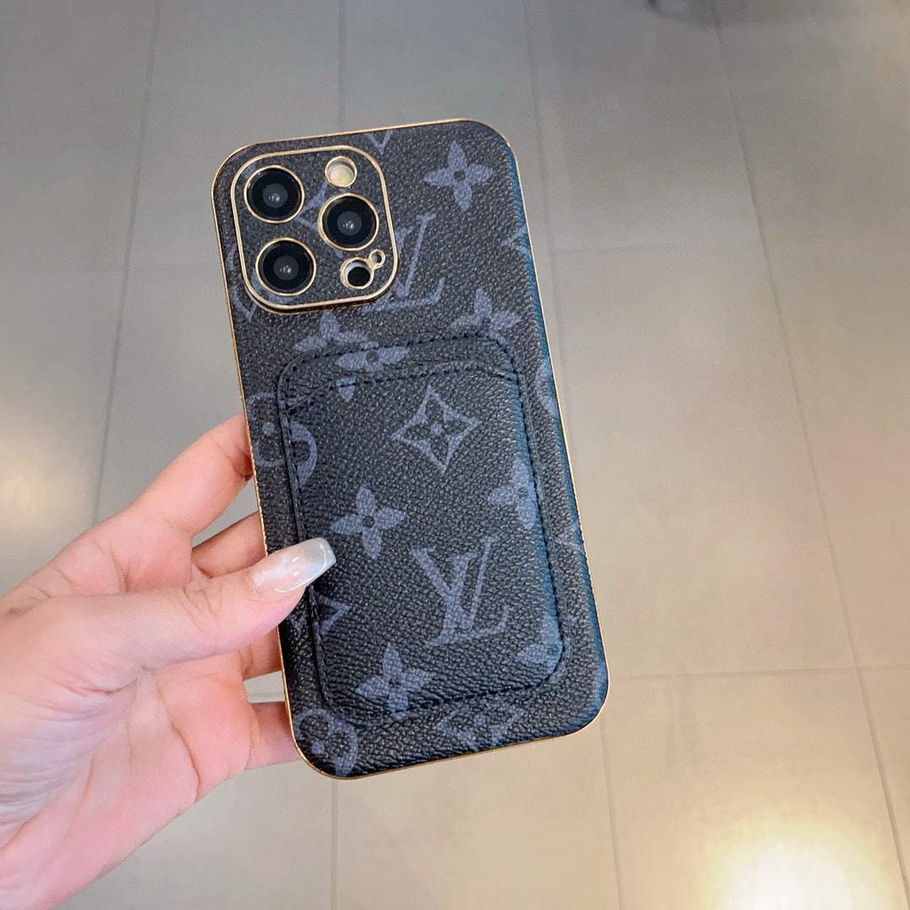 Louis Vuitton Apple Iphone Leather Premium Deluxe Phone Case L20150