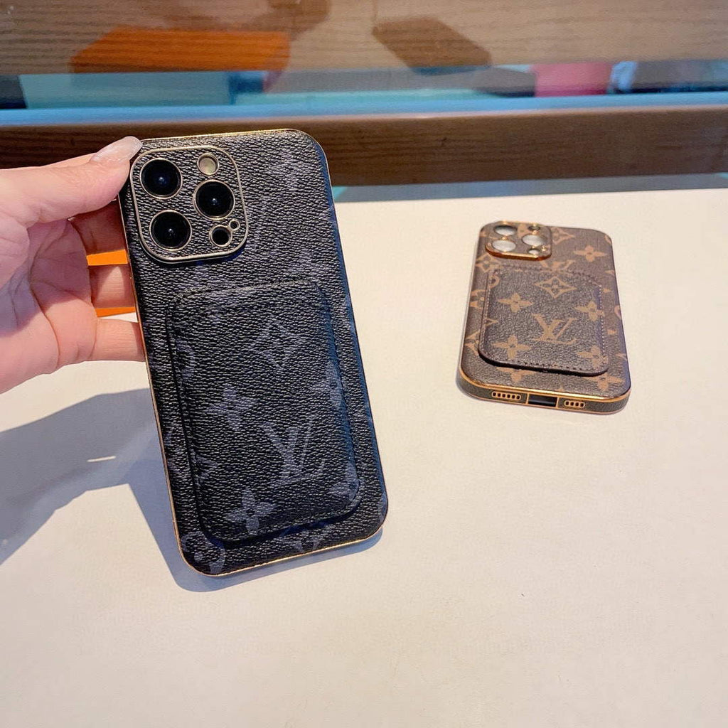 Louis Vuitton Apple Iphone Leather Premium Deluxe Phone Case L20150