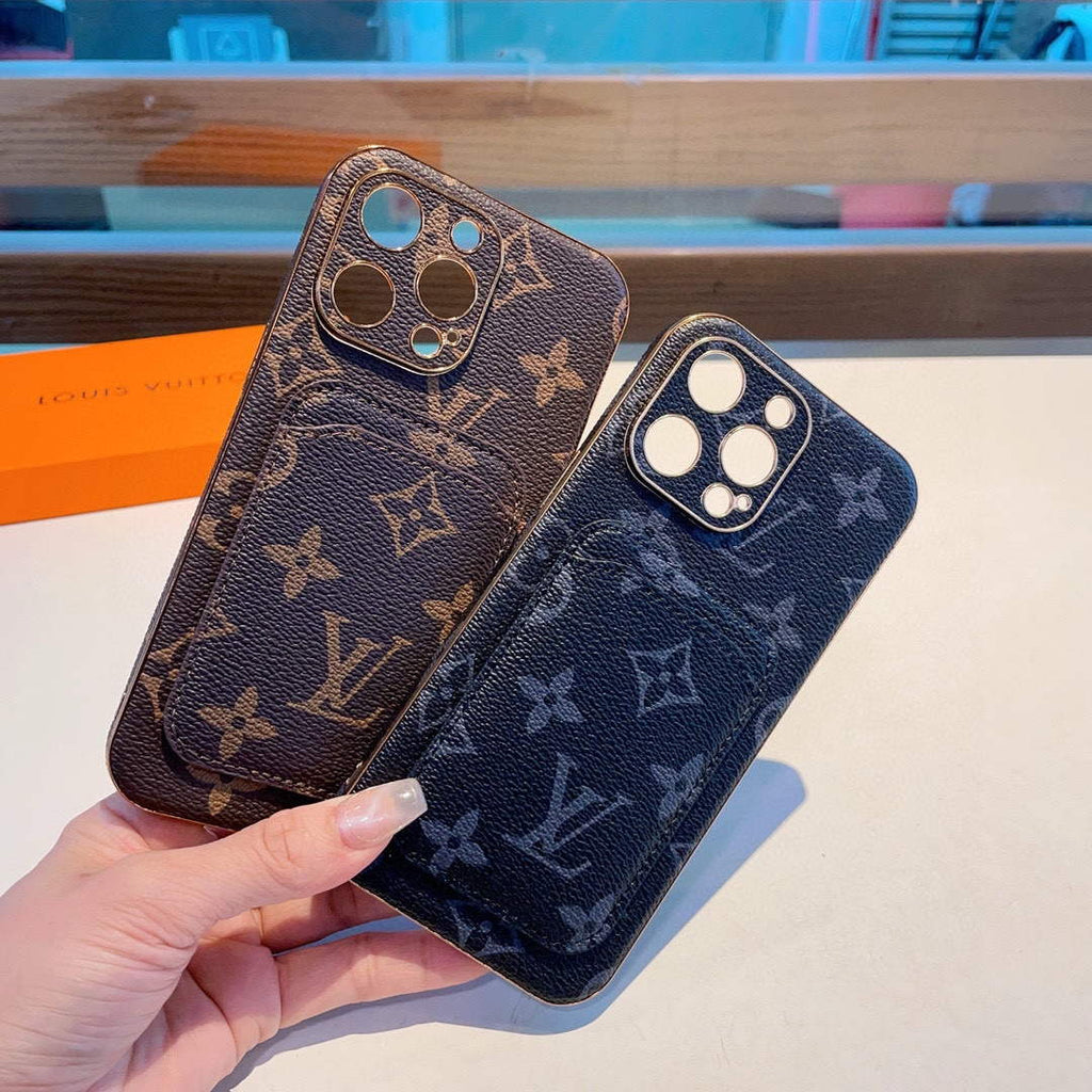 Louis Vuitton Apple Iphone Leather Premium Deluxe Phone Case L20150