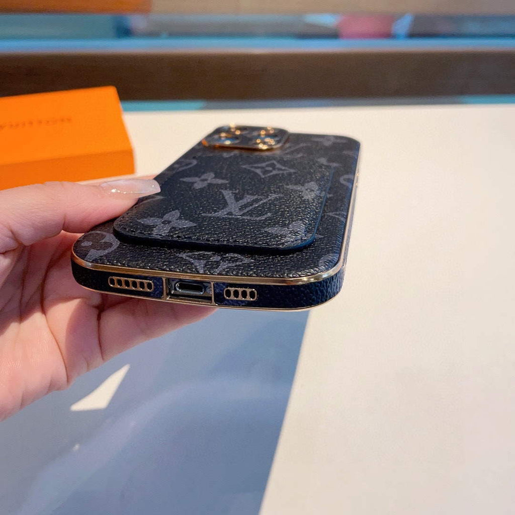 Louis Vuitton Apple Iphone Leather Premium Deluxe Phone Case L20150