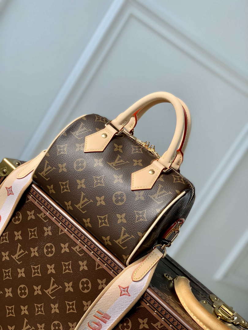 Louis Vuitton Bandouliere 20 LV M46594 Monogram Pink