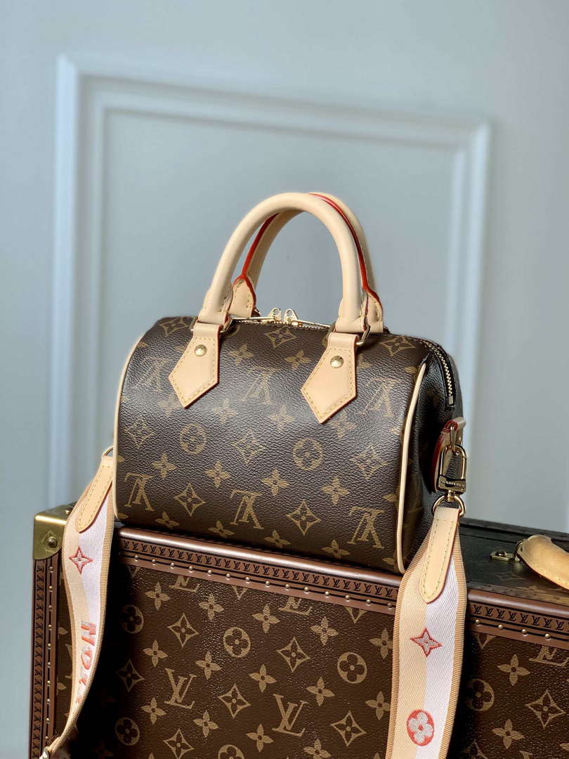 Louis Vuitton Bandouliere 20 LV M46594 Monogram Pink