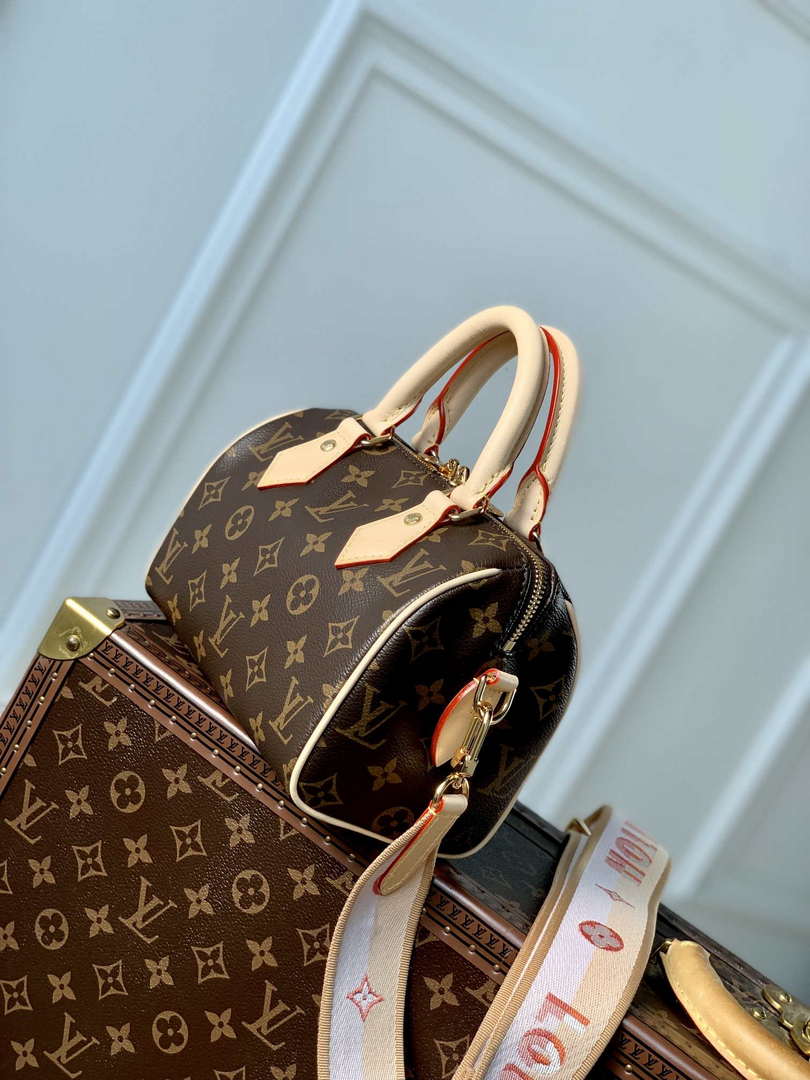 Louis Vuitton Bandouliere 20 LV M46594 Monogram Pink