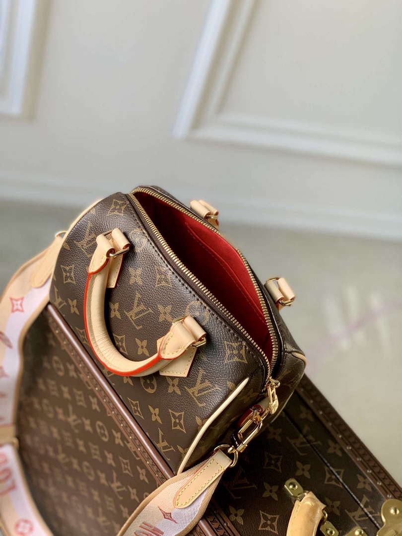 Louis Vuitton Bandouliere 20 LV M46594 Monogram Pink