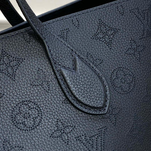 Louis Vuitton  Blossom MM Mahina Tote Bag LV M21851 Black - Default Title - View 5