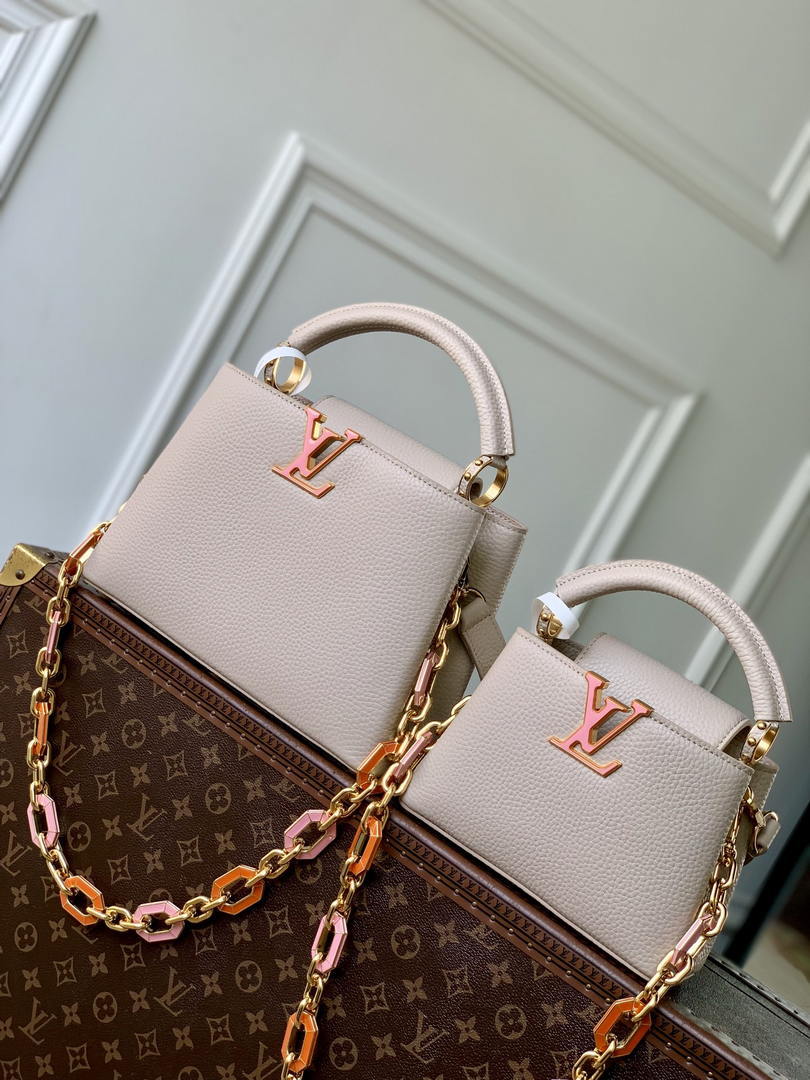 Louis Vuitton Capucines Mini Bag LV M24683 Pink