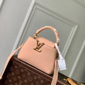 Louis Vuitton Capucines Mini Handbag LV M14976 Nude Pink