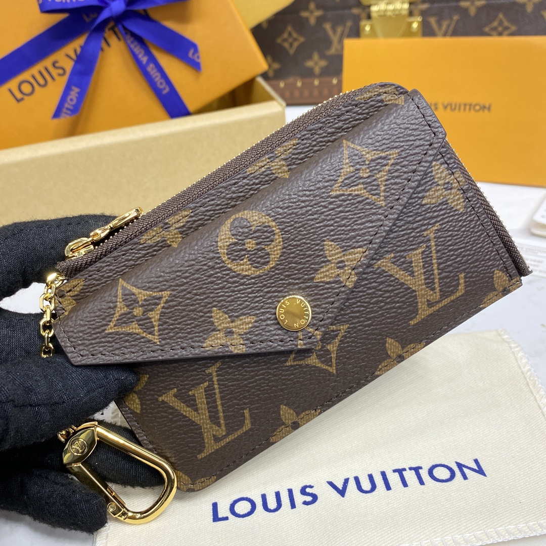 Louis Vuitton Card Holder Recto Verso LV M69431 Monogram Black - Default Title - View 2