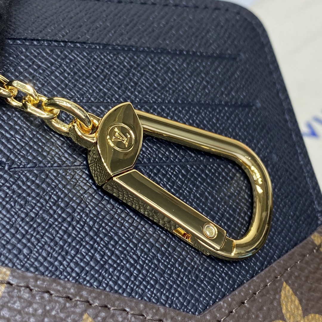 Louis Vuitton Card Holder Recto Verso LV M69431 Monogram Black - Default Title - View 7