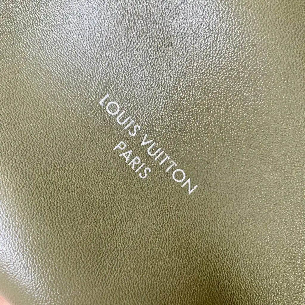 Louis Vuitton CarryAll Vibe MM Bag Monogram Empreinte LV M14268 Green