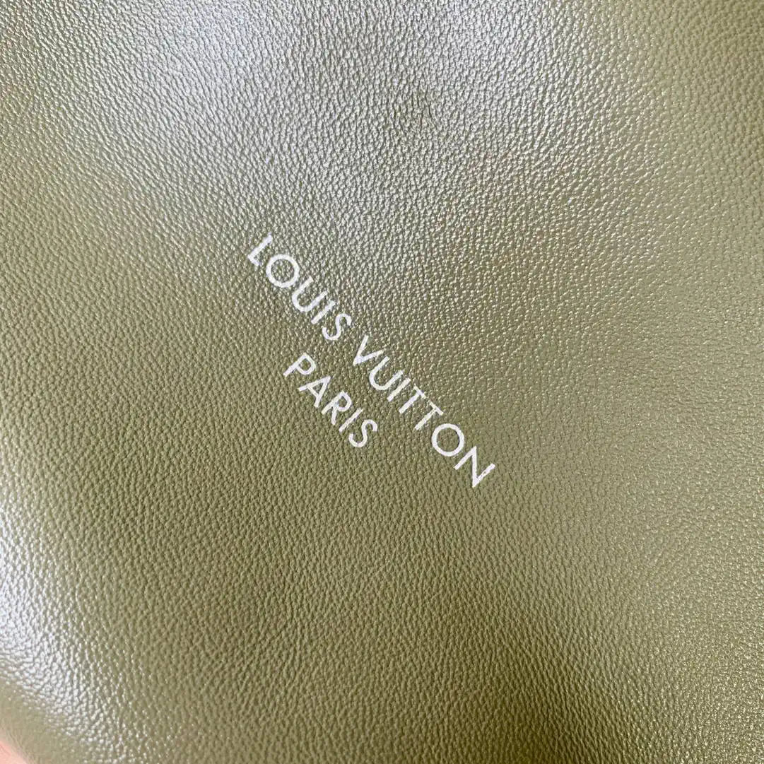 Louis Vuitton CarryAll Vibe MM Bag Monogram Empreinte LV M14268 Green