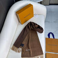 Louis Vuitton Classic Cashmere Scarf Scarf L60351 - Default Title - View 1