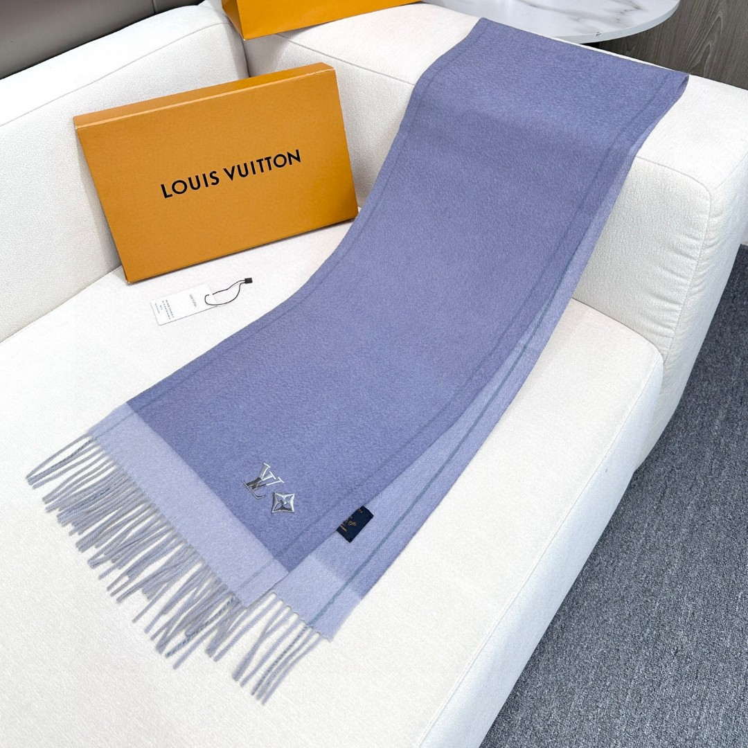 Louis Vuitton Classic Cashmere Scarf Scarf L60355