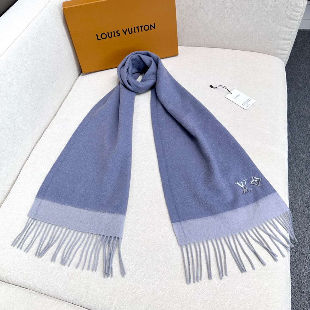 Louis Vuitton Classic Cashmere Scarf Scarf L60355