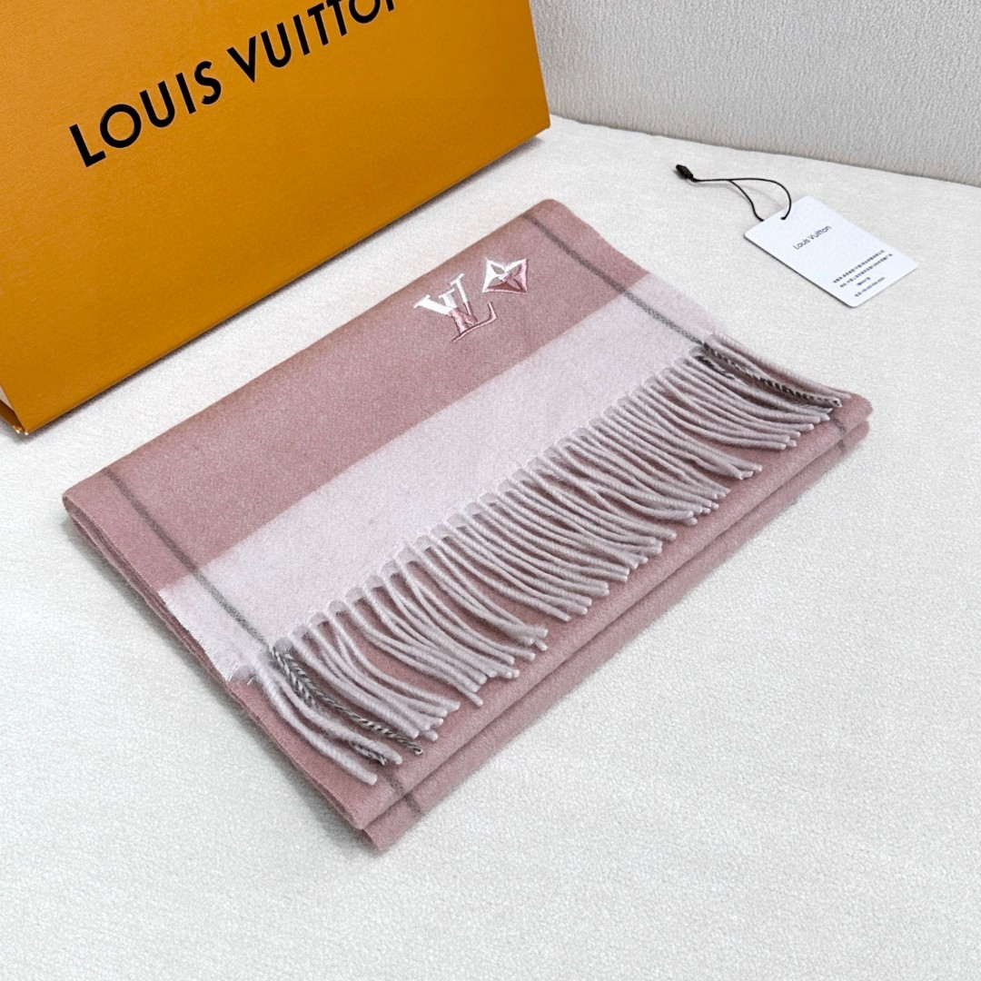 Louis Vuitton Classic Cashmere Scarf Scarf L60357