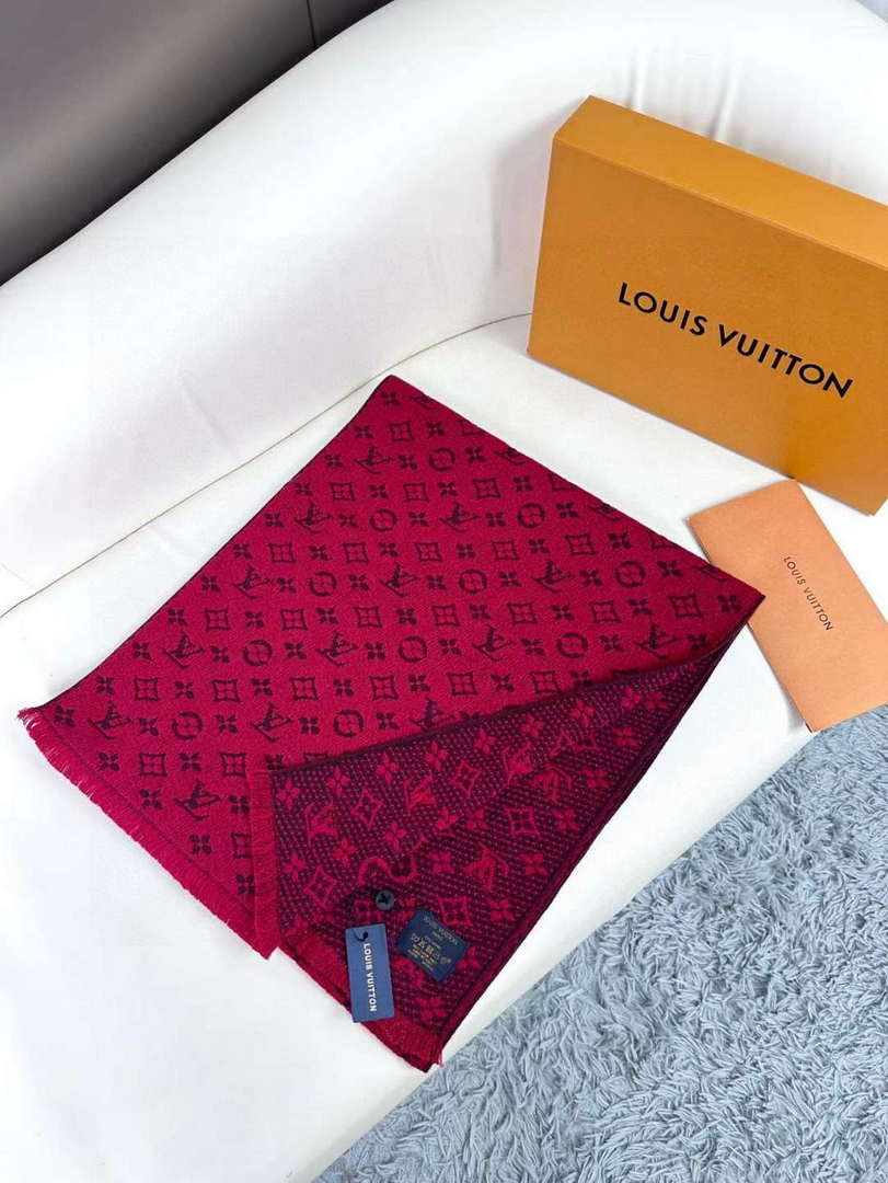 Louis Vuitton Classic Cashmere Scarf Scarf L60360