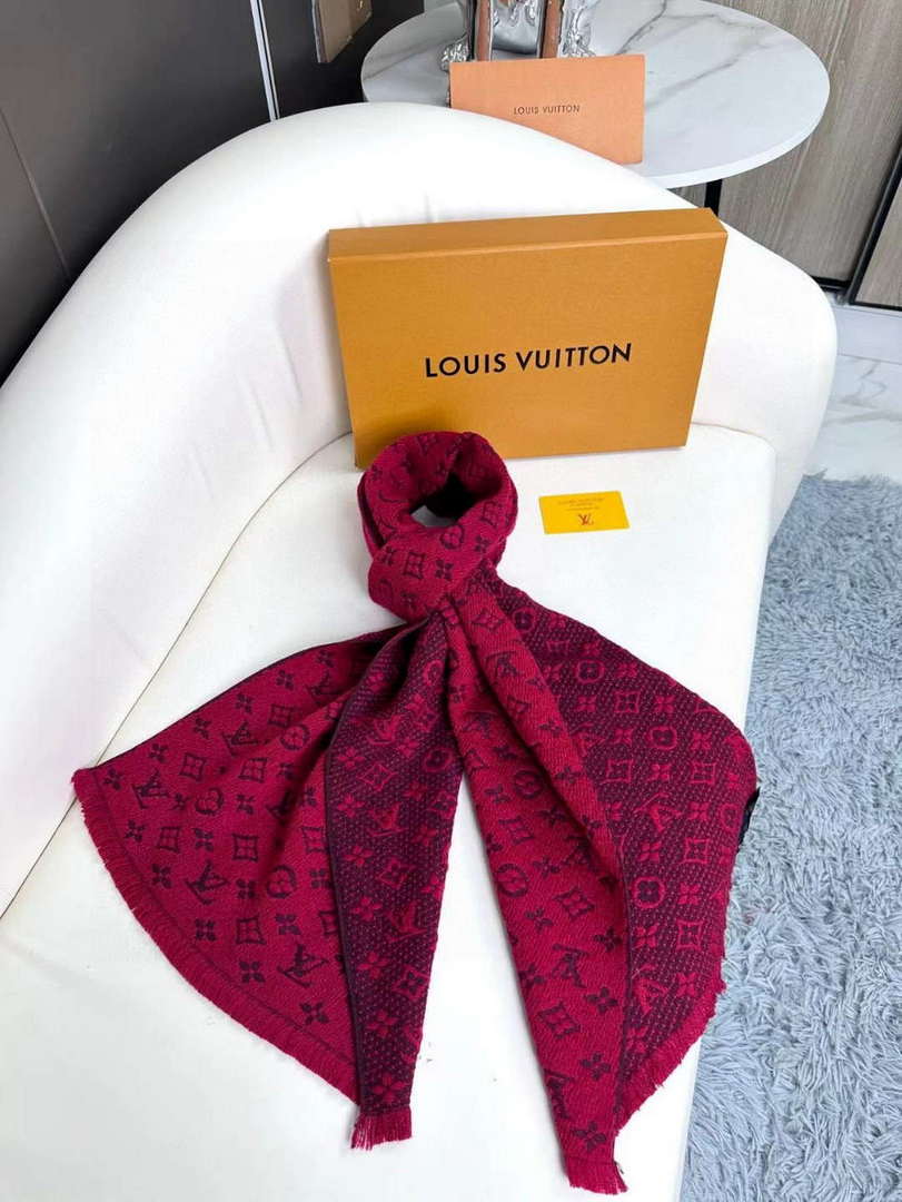 Louis Vuitton Classic Cashmere Scarf Scarf L60360
