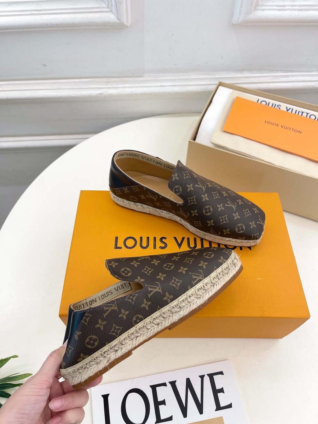 Louis Vuitton Classic Monogram Fisherman Shoes L66207