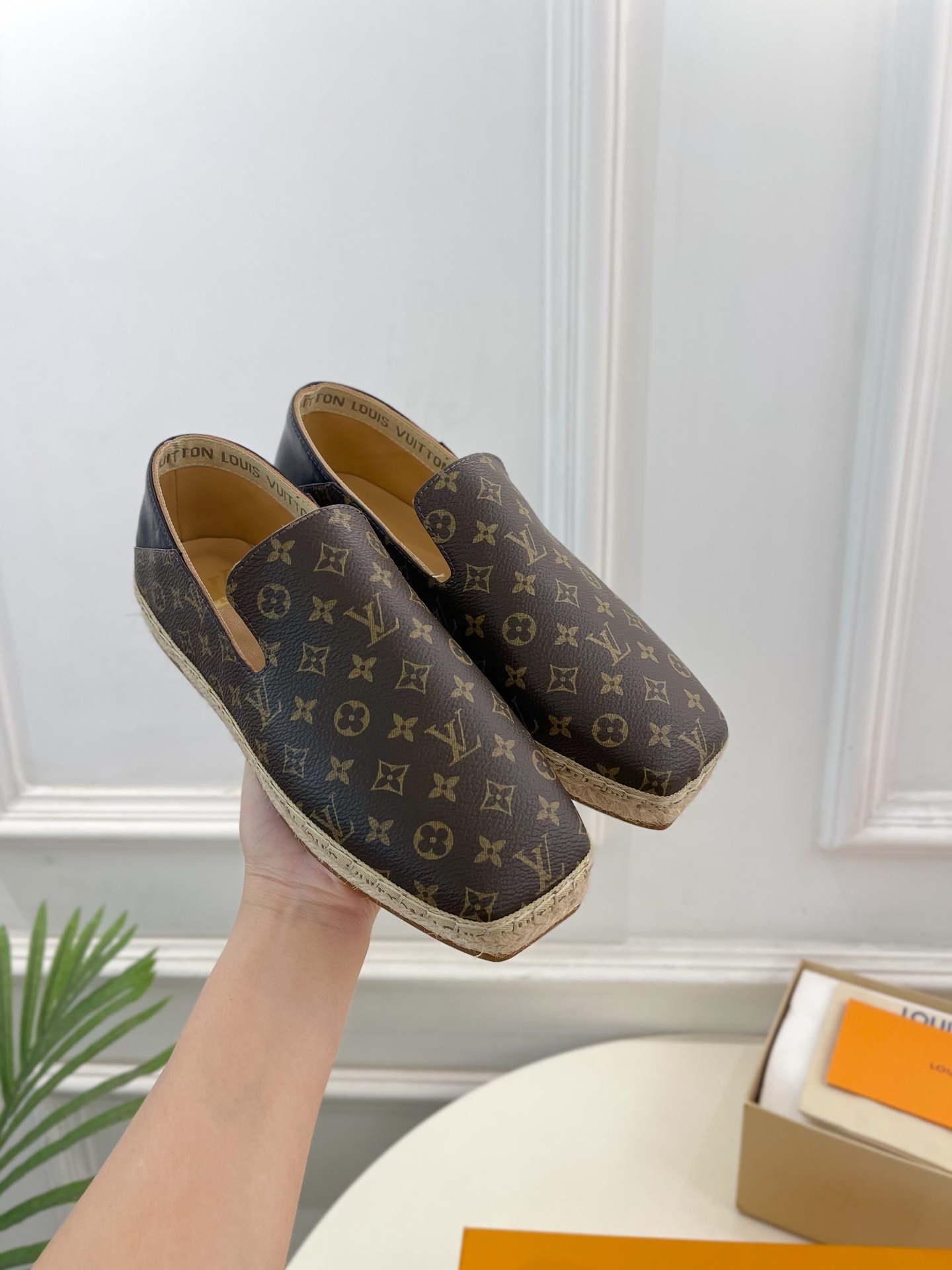 Louis Vuitton Classic Monogram Fisherman Shoes L66207