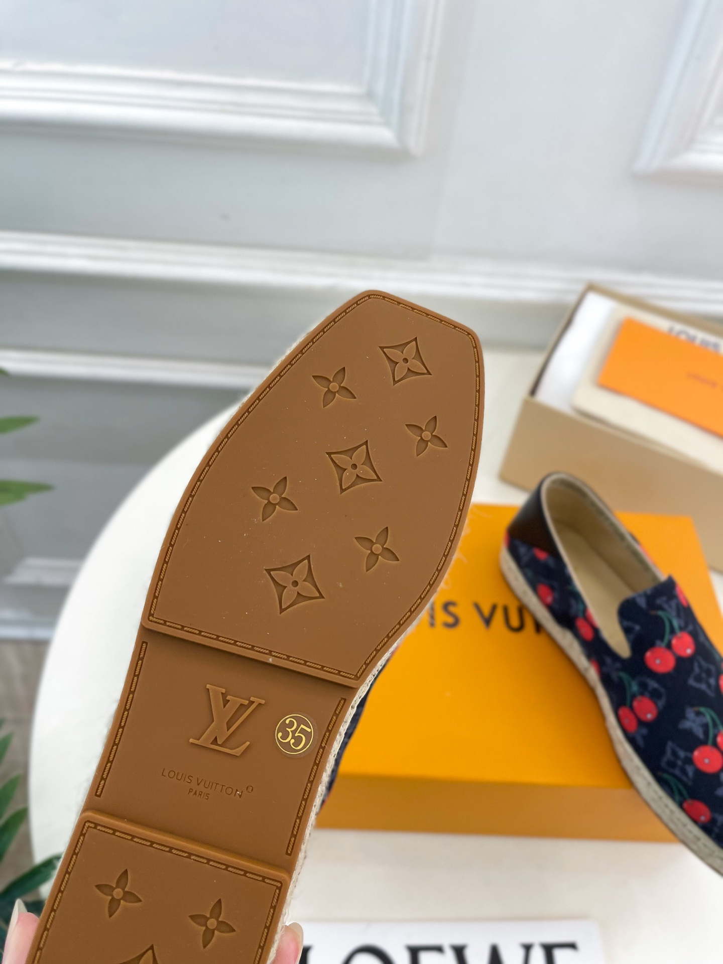 Louis Vuitton Classic Monogram Fisherman Shoes L66212