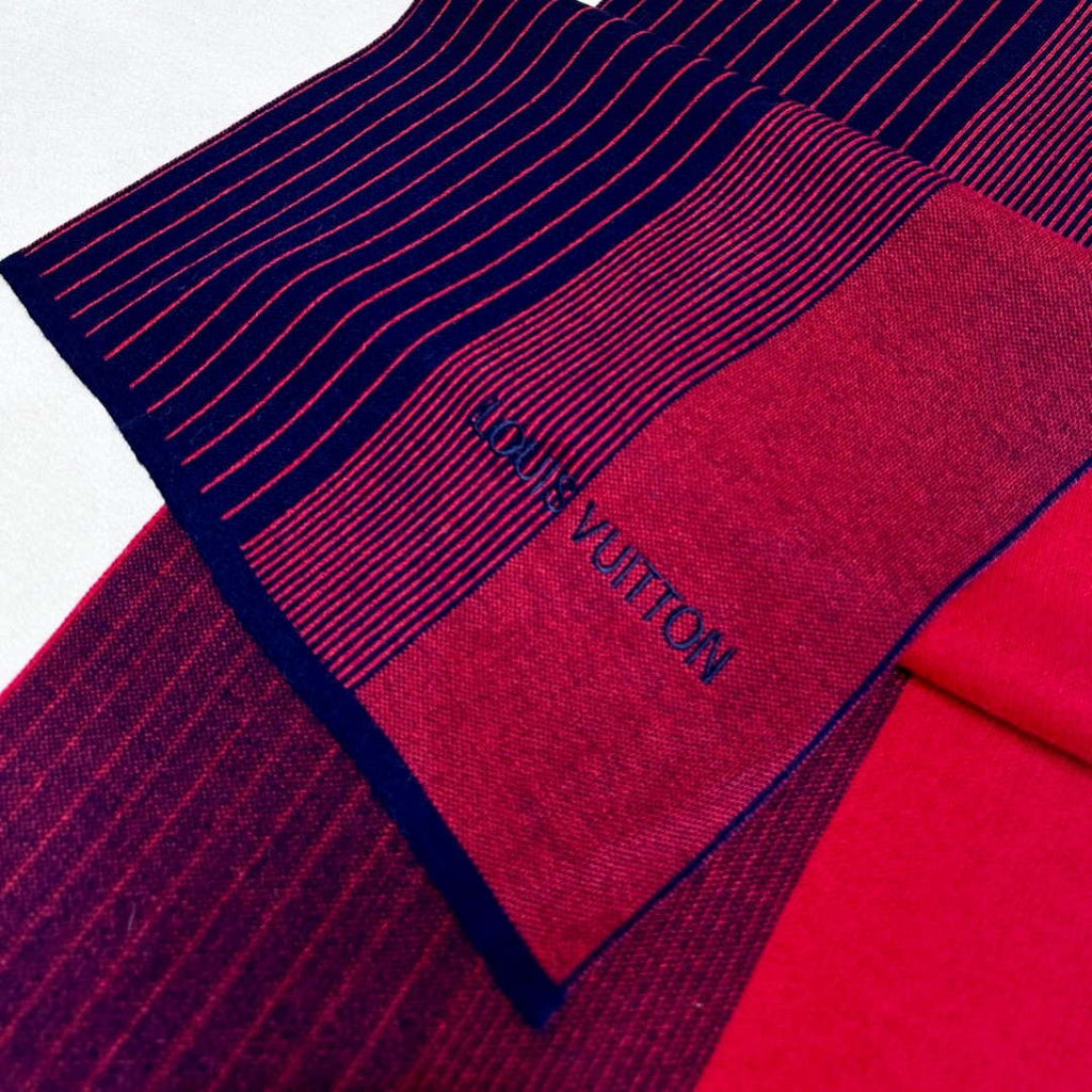 Louis Vuitton Classic Plaid Jacquard Cashmere Scarf L60380