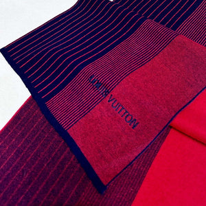 Louis Vuitton Classic Plaid Jacquard Cashmere Scarf L60380 - Default Title - View 7