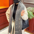 Louis Vuitton Double-sided Cashmere Scarf L60372 - Default Title - View 1