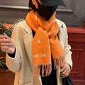 Louis Vuitton Double-sided Cashmere Scarf L60376 - Default Title - View 1
