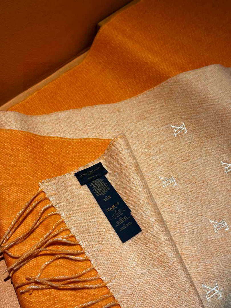 Louis Vuitton Double-sided Cashmere Scarf L60376