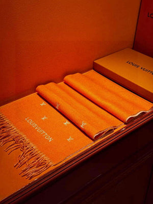 Louis Vuitton Double-sided Cashmere Scarf L60376 - Default Title - View 8