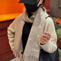 Louis Vuitton Double-sided Cashmere Scarf L60377 - Default Title - View 1