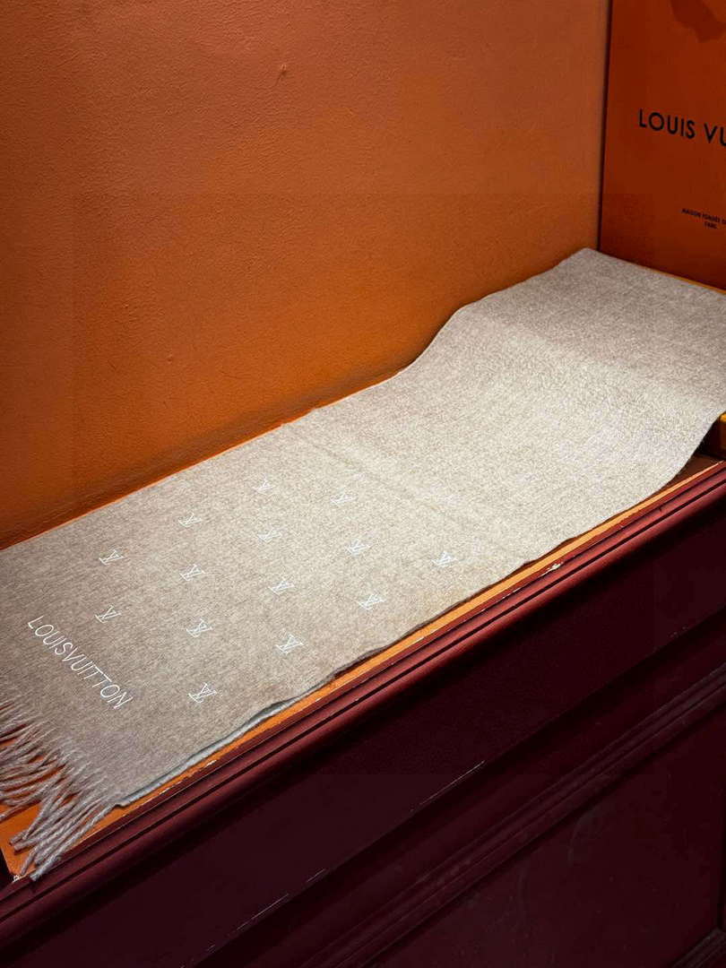 Louis Vuitton Double-sided Cashmere Scarf L60377