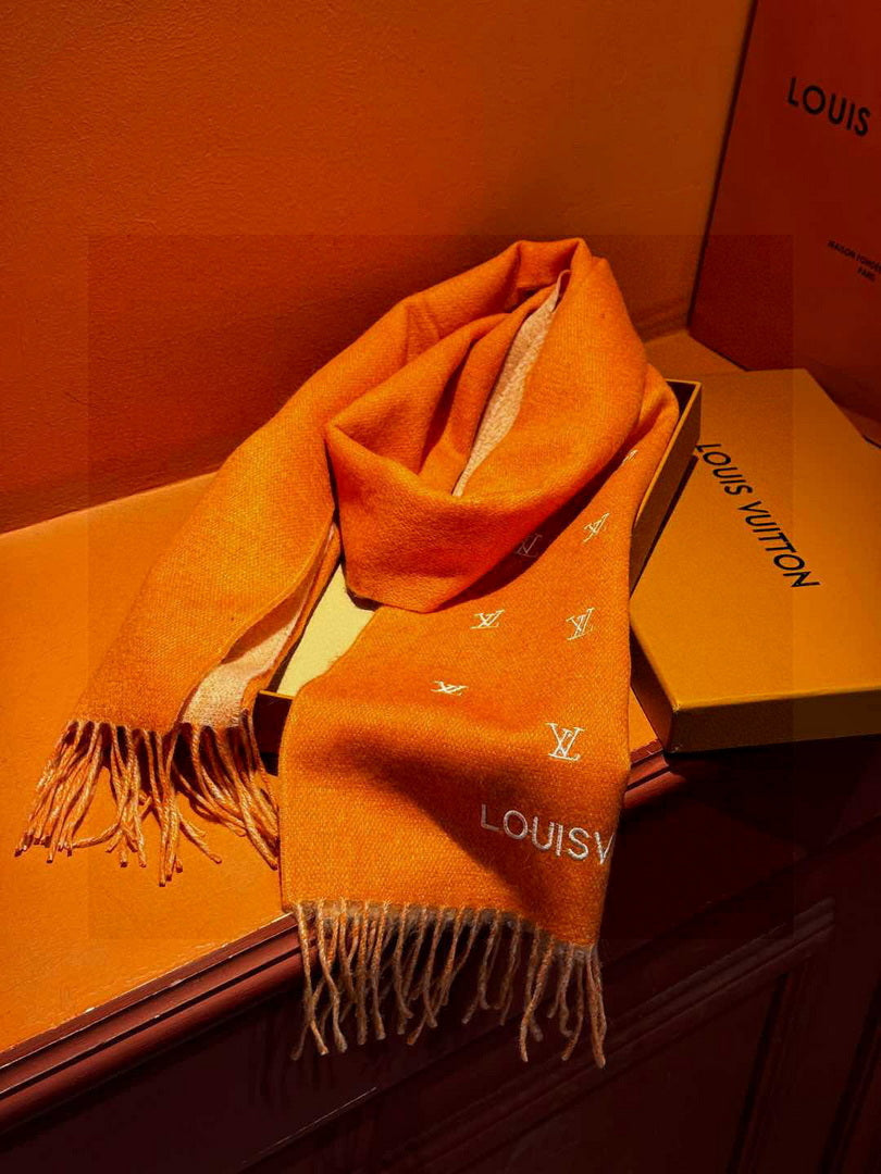 Louis Vuitton Fashion Double-faced Cashmere Scarf L39046