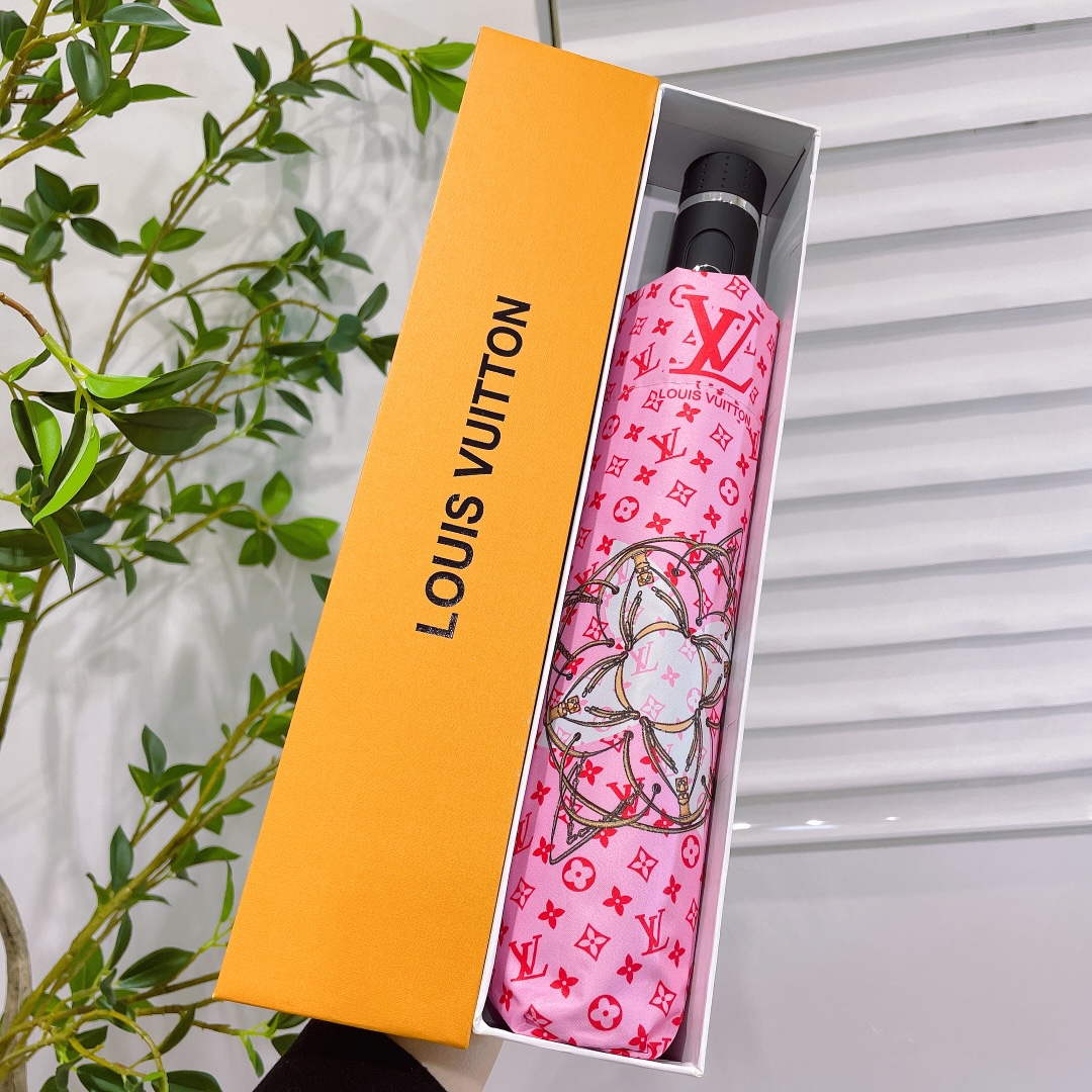 Louis Vuitton Fashion Folding Sun Umbrella L557309 - Default Title - View 2