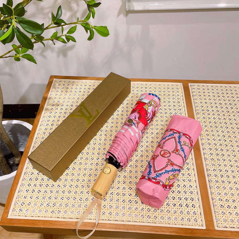 Louis Vuitton Fashion Folding Sun Umbrella L557314 - Default Title - View 3