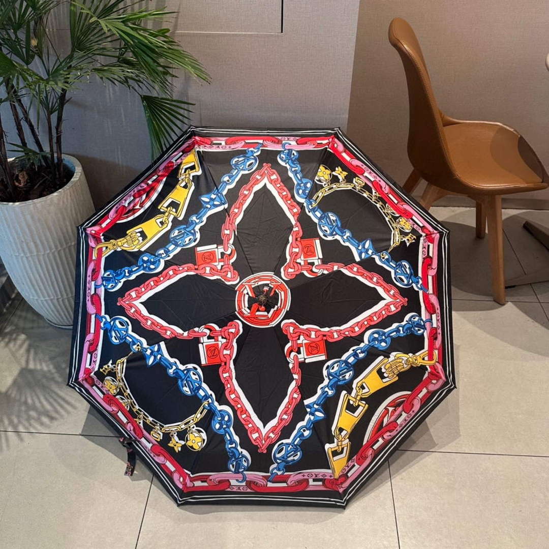 Louis Vuitton Fashion Folding Sun Umbrella L557335 - Default Title - View 1