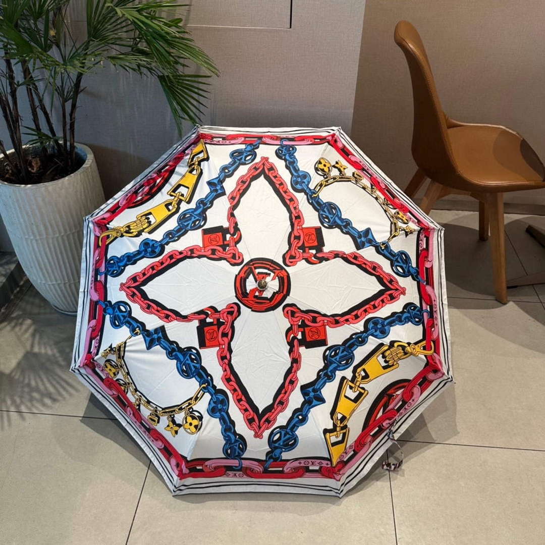 Louis Vuitton Fashion Folding Sun Umbrella L557337 - Default Title - View 1