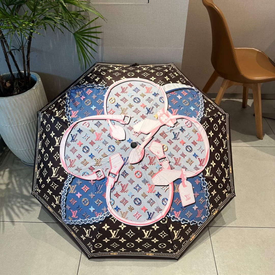 Louis Vuitton Fashion Folding Sun Umbrella L557345 - Default Title - View 1