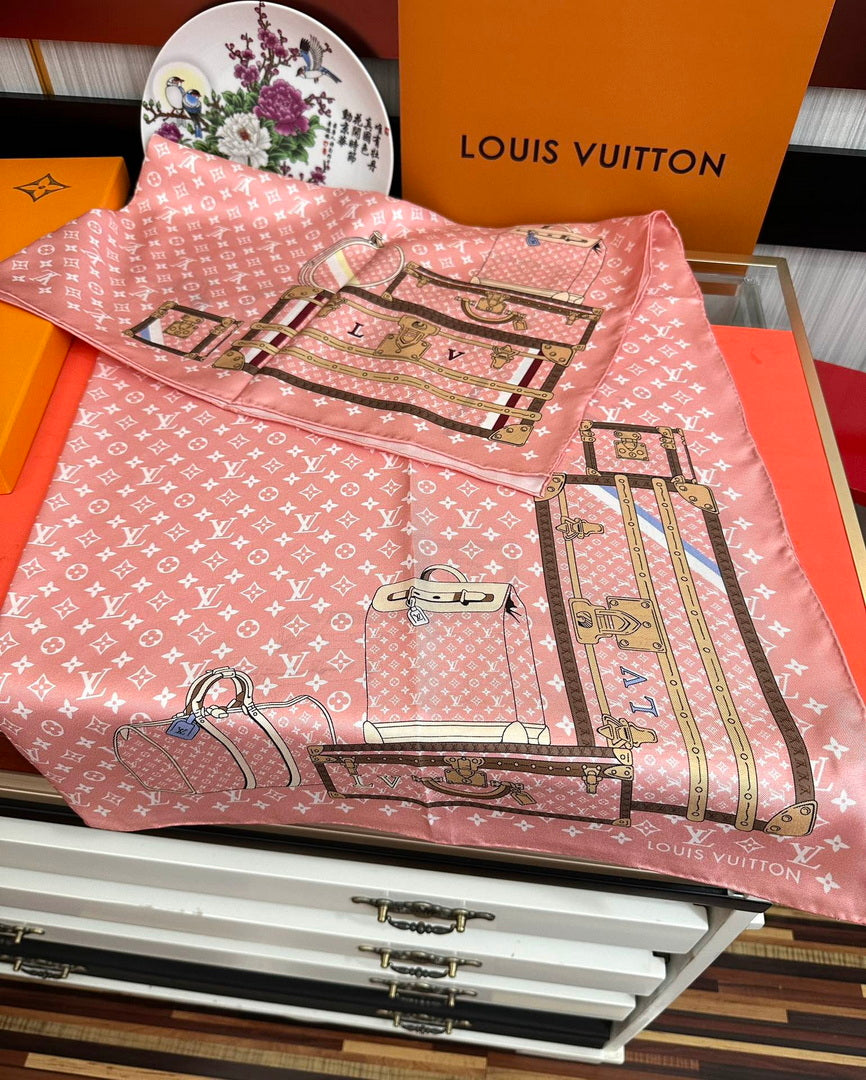 Louis Vuitton Fashion Jacquard Silk Scarf L39031