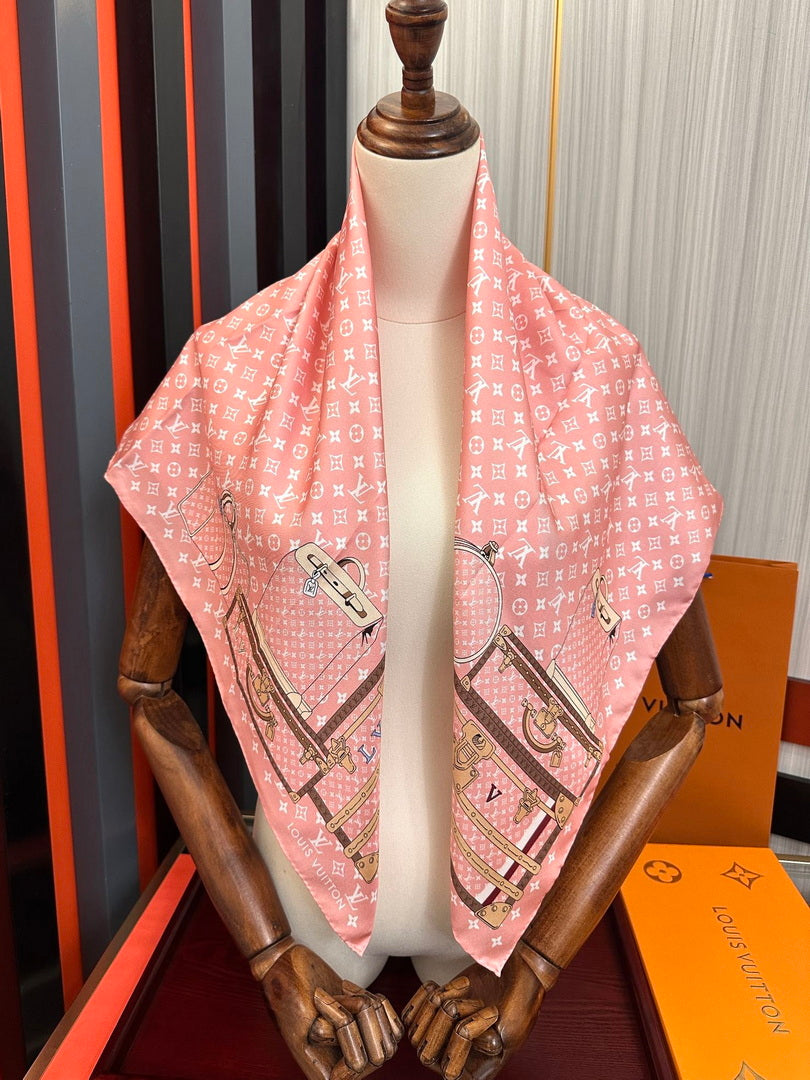 Louis Vuitton Fashion Jacquard Silk Scarf L39031