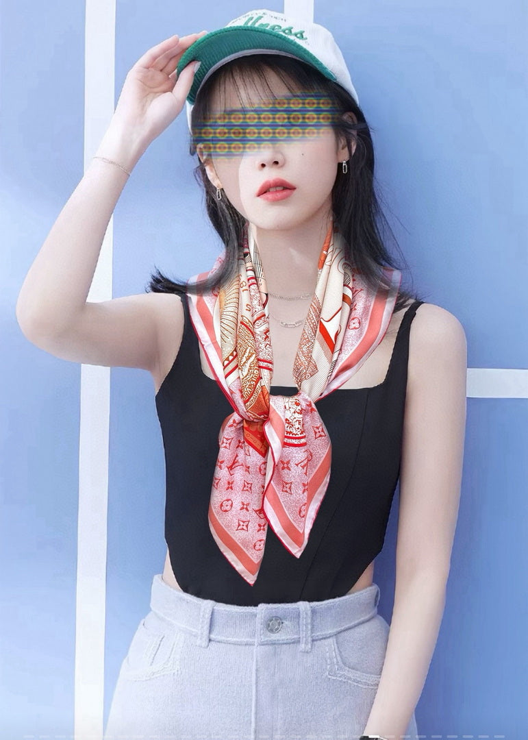Louis Vuitton Fashion Jacquard Silk Scarf L39033