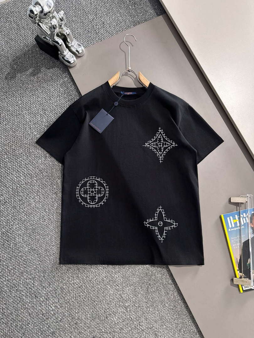 Louis Vuitton Fashion Short-sleeved T-shirt for Men and Women L54621