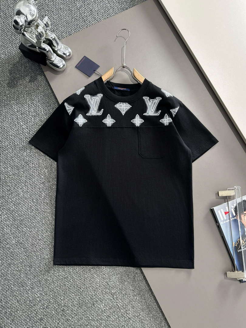 Louis Vuitton Fashion Short-sleeved T-shirt for Men and Women L54627