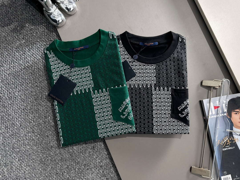 Louis Vuitton Fashion Short-sleeved T-shirt for Men and Women L54634
