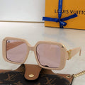 Louis Vuitton flower round sunglasses LV link cat eye sunglasses 992498