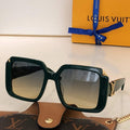 Louis Vuitton flower round sunglasses LV link cat eye sunglasses 992500