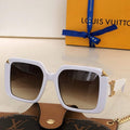 Louis Vuitton flower round sunglasses LV link cat eye sunglasses 992501
