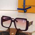Louis Vuitton flower round sunglasses LV link cat eye sunglasses 992503